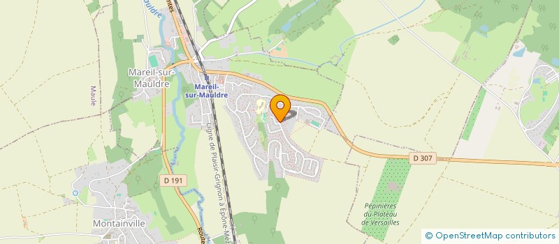 localisation de l'entreprise MONSIEUR PIERRE PERIER  MAREIL-SUR-MAULDRE