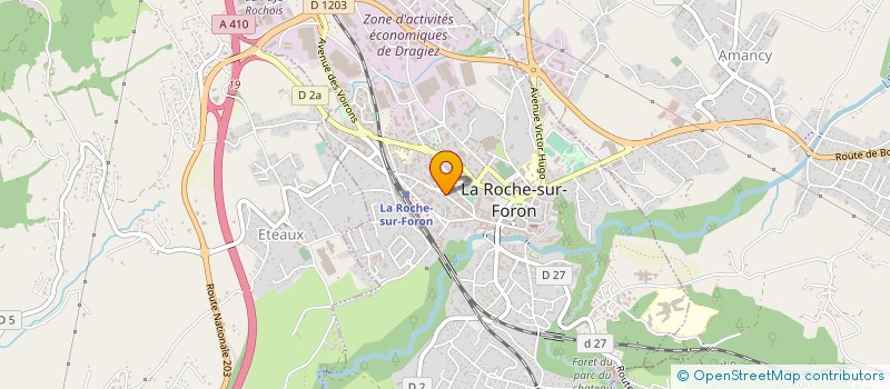 localisation de l'entreprise MONSIEUR PIERRE PERINI à LA ROCHE-SUR-FORON