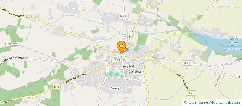 localisation de l'entreprise MONSIEUR PIERRE PERISSE à RIEUMES