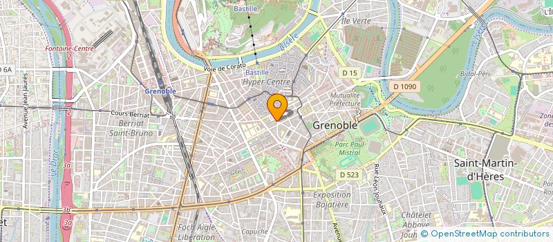 localisation de l'entreprise MONSIEUR PIERRE PERLY à GRENOBLE