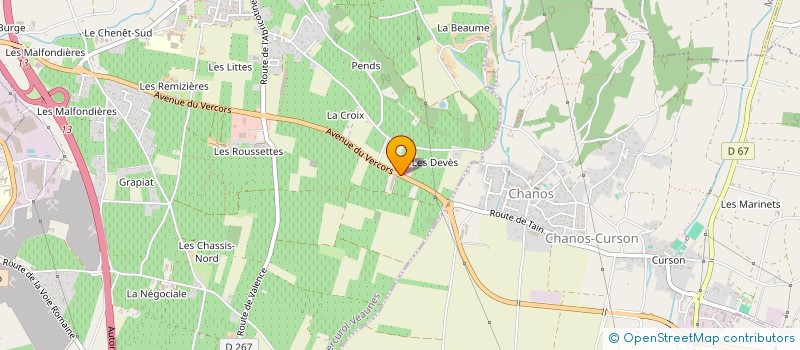 localisation de l'entreprise MONSIEUR PIERRE PERRET  MERCUROL-VEAUNES