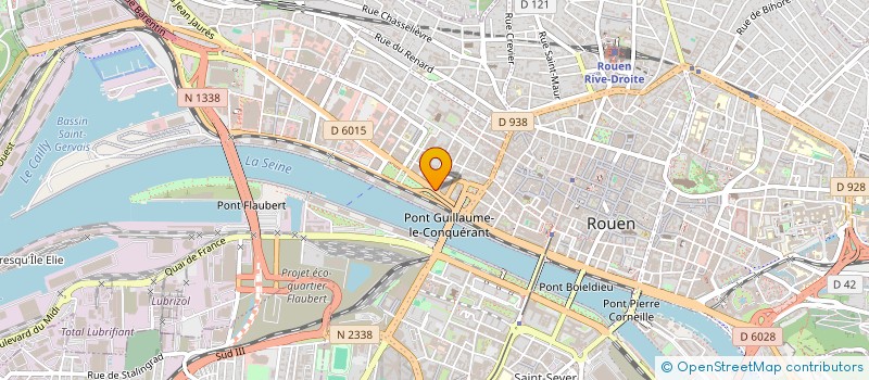 localisation de l'entreprise MONSIEUR PIERRE PERRIN  ROUEN