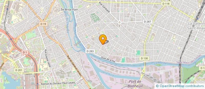 localisation de l'entreprise MONSIEUR PIERRE PERRIN à SAINT-MAUR-DES-FOSSES