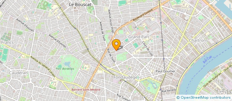 localisation de l'entreprise MONSIEUR PIERRE PESON à BORDEAUX