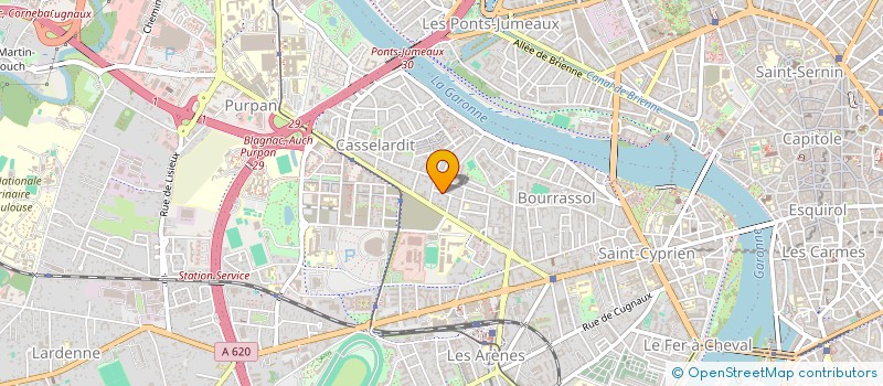 localisation de l'entreprise MONSIEUR PIERRE PETER à TOULOUSE