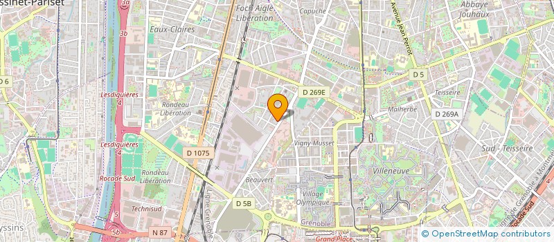 localisation de l'entreprise MONSIEUR PIERRE PETERS à GRENOBLE