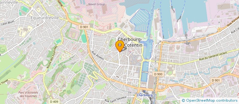 localisation de l'entreprise MONSIEUR PIERRE PETILLON  CHERBOURG-EN-COTENTIN