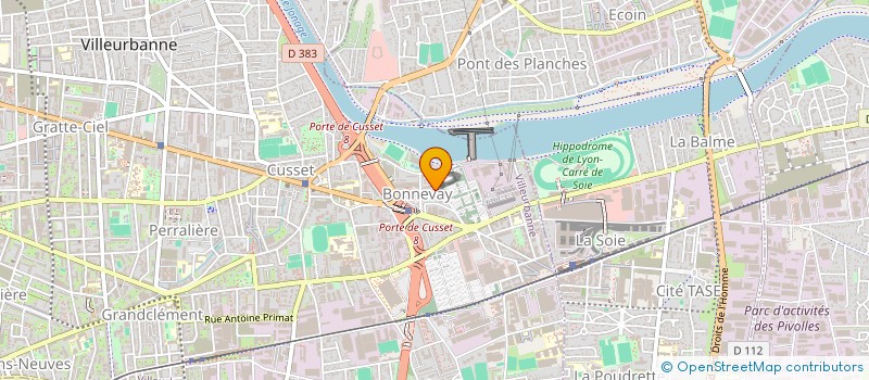 localisation de l'entreprise MONSIEUR PIERRE PETIT à VILLEURBANNE