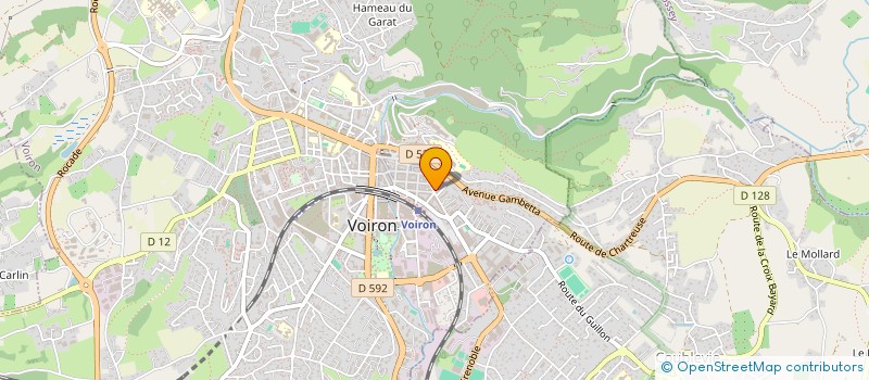 localisation de l'entreprise MONSIEUR PIERRE PETIT à VOIRON