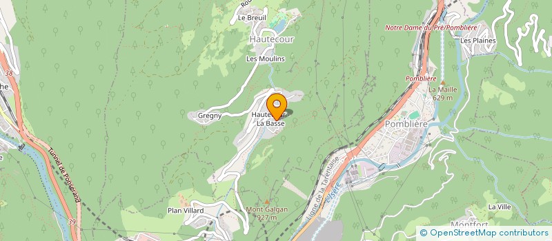 localisation de l'entreprise MONSIEUR PIERRE PETRACIN  HAUTECOUR