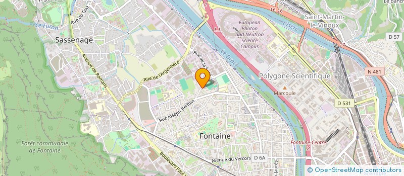 localisation de l'entreprise MONSIEUR PIERRE PETRALIA à FONTAINE