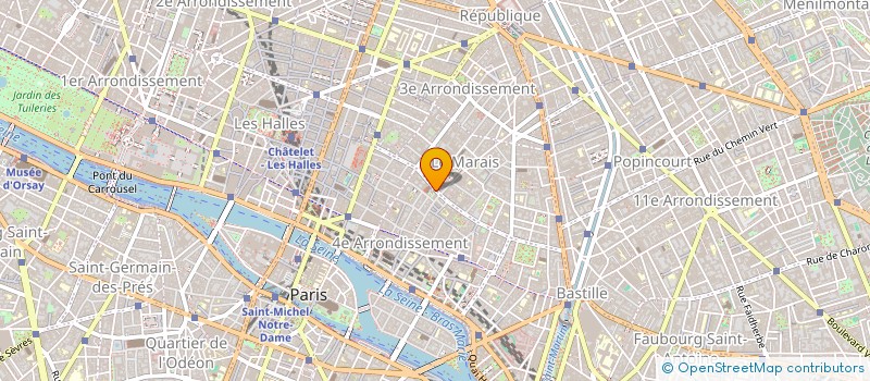 localisation de l'entreprise MONSIEUR PIERRE PEYCHET  PARIS