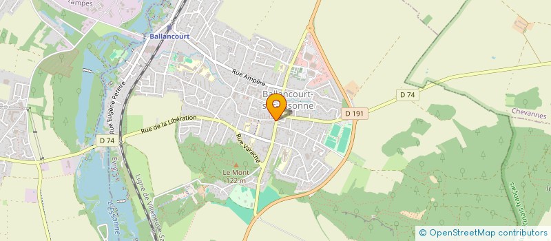 localisation de l'entreprise MONSIEUR PIERRE PEYRETOU à BALLANCOURT-SUR-ESSONNE