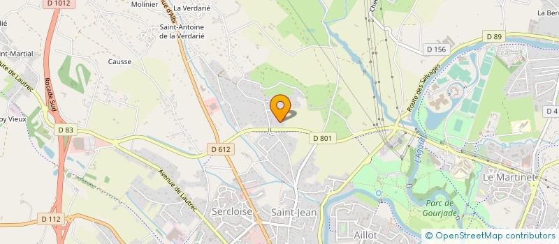 localisation de l'entreprise MONSIEUR PIERRE PEZET  CASTRES