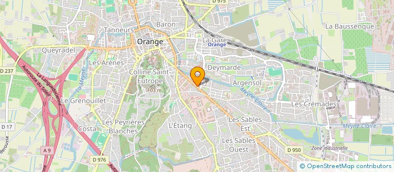 localisation de l'entreprise MONSIEUR PIERRE PHILIPON à ORANGE