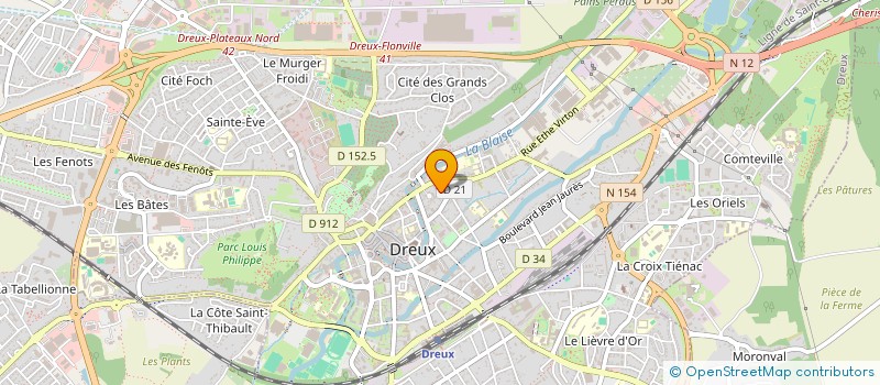 localisation de l'entreprise MONSIEUR PIERRE-PHILIPPE GANE à DREUX