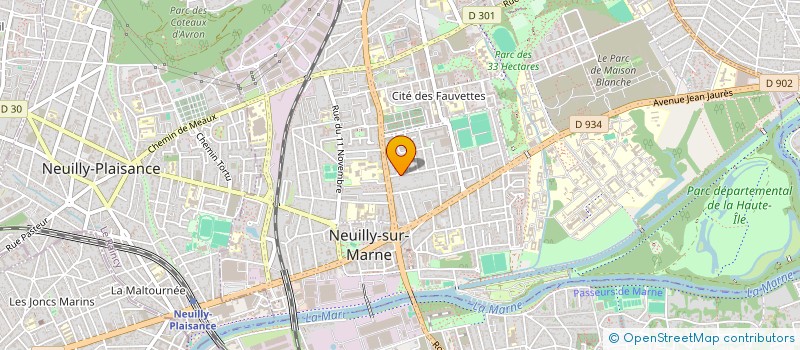 localisation de l'entreprise MONSIEUR PIERRE-PHILIPPE JOLY à NEUILLY-SUR-MARNE