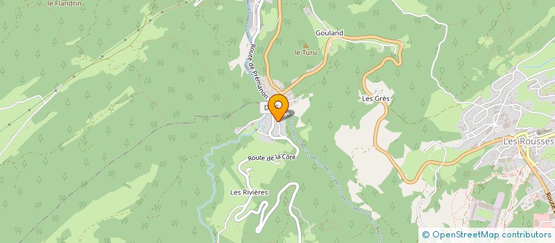 localisation de l'entreprise MONSIEUR PIERRE-PHILIPPE MOUREAU  PREMANON