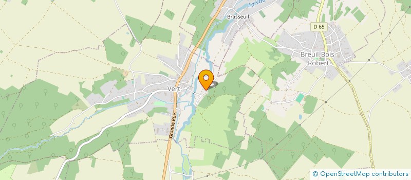 localisation de l'entreprise MONSIEUR PIERRE PHILIPPON  VERT