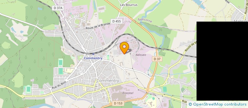 localisation de l'entreprise MONSIEUR PIERRE PICANDET  COMMENTRY