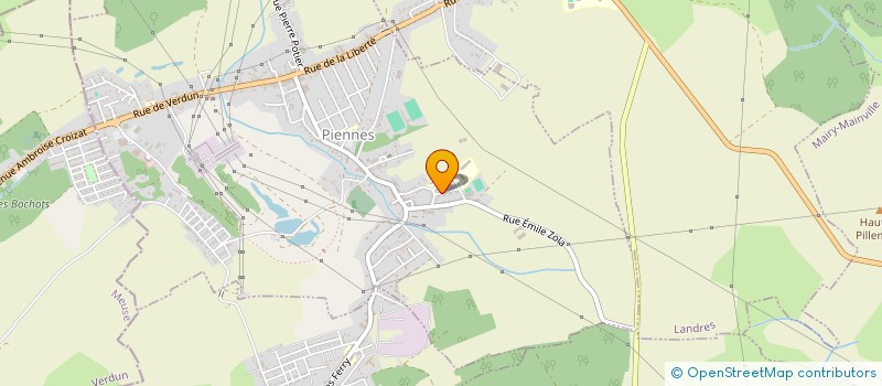 localisation de l'entreprise MONSIEUR PIERRE PICCIN  PIENNES