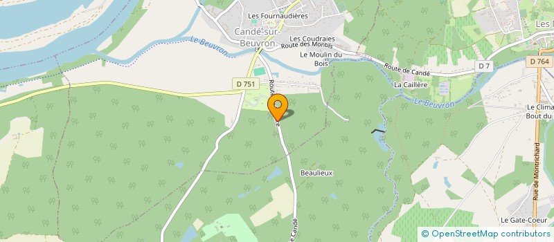 localisation de l'entreprise MONSIEUR PIERRE PICOT  MONTHOU-SUR-BIEVRE