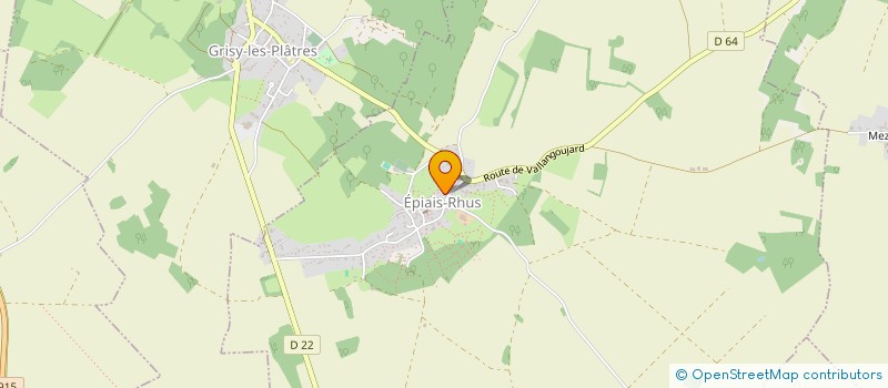 localisation de l'entreprise MONSIEUR PIERRE PICOTTO  EPIAIS-RHUS