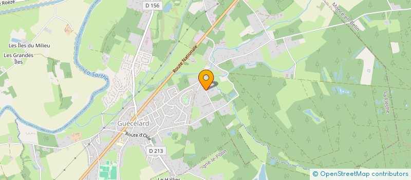 localisation de l'entreprise MONSIEUR PIERRE PIEDNOIR  GUECELARD