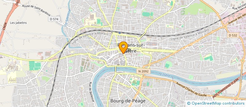 localisation de l'entreprise MONSIEUR PIERRE PIENIEK  ROMANS-SUR-ISERE