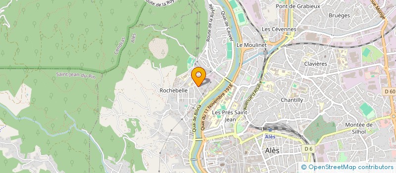 localisation de l'entreprise MONSIEUR PIERRE PIENKOWSKI  ALES