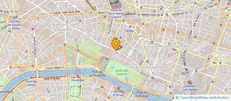 localisation de l'entreprise MONSIEUR PIERRE PIERRE  PARIS