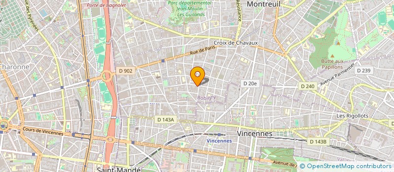 localisation de l'entreprise MONSIEUR PIERRE PIERRE RYNGAERT à MONTREUIL