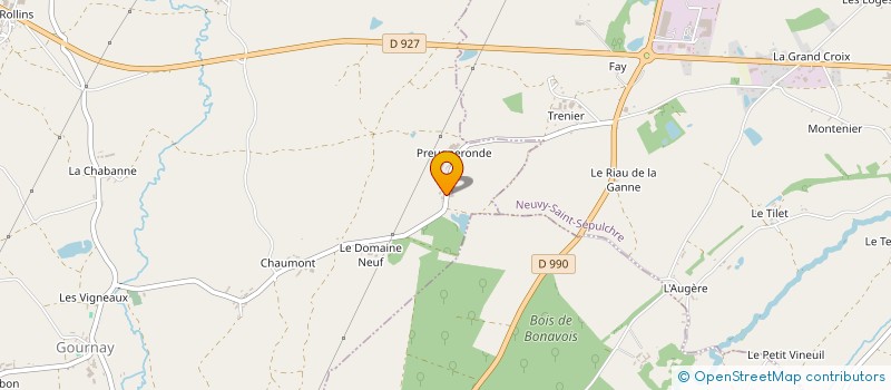 localisation de l'entreprise MONSIEUR PIERRE PIGOIS à GOURNAY