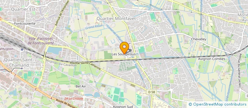 localisation de l'entreprise MONSIEUR PIERRE PILLIOT  AVIGNON