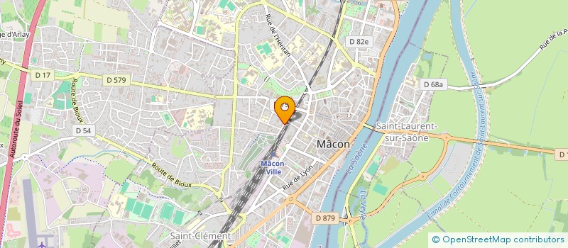 localisation de l'entreprise MONSIEUR PIERRE PILLON à MACON