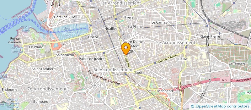 localisation de l'entreprise MONSIEUR PIERRE PILONI à MARSEILLE