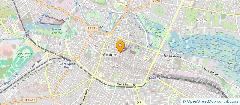 localisation de l'entreprise MONSIEUR PIERRE PINAUD à AMIENS