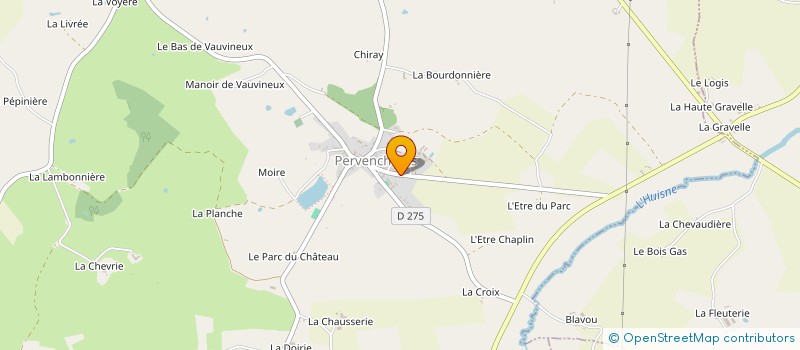 localisation de l'entreprise MONSIEUR PIERRE PINEL à PERVENCHERES