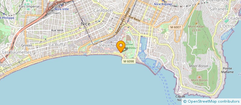 localisation de l'entreprise MONSIEUR PIERRE PINELLI à NICE