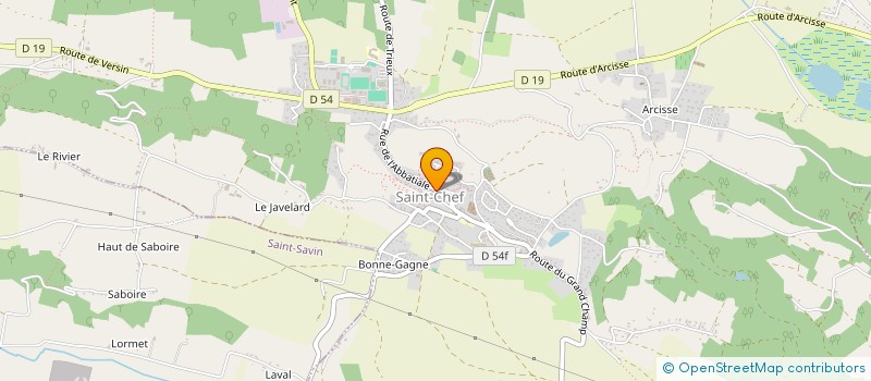 localisation de l'entreprise MONSIEUR PIERRE PINTUS  SAINT-CHEF