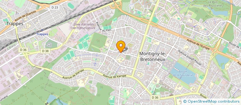 localisation de l'entreprise MONSIEUR PIERRE PIOLI  MONTIGNY-LE-BRETONNEUX