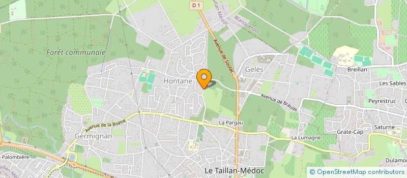 localisation de l'entreprise MONSIEUR PIERRE PIOTIN à LE TAILLAN-MEDOC