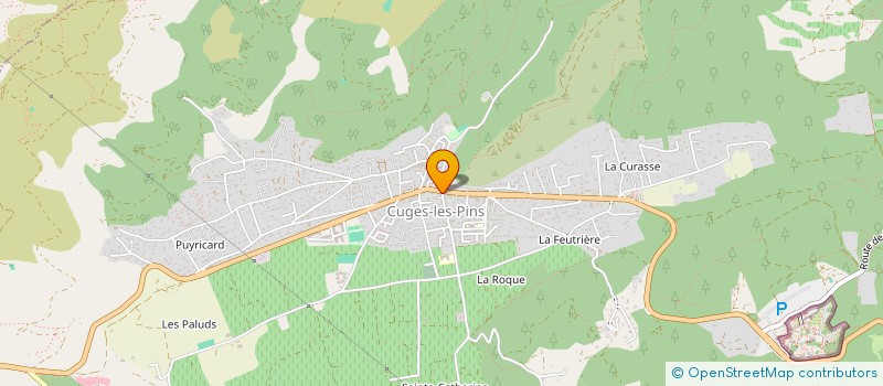 localisation de l'entreprise MONSIEUR PIERRE PISCOPO  CUGES-LES-PINS