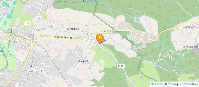 localisation de l'entreprise MONSIEUR PIERRE PISTRE  CASTRES