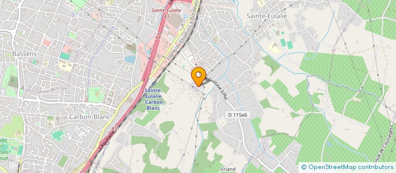 localisation de l'entreprise MONSIEUR PIERRE PITTONI  SAINTE-EULALIE