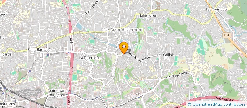 localisation de l'entreprise MONSIEUR PIERRE PLAINDOUX  MARSEILLE