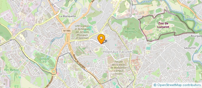 localisation de l'entreprise MONSIEUR PIERRE PLANCHON à MONTPELLIER