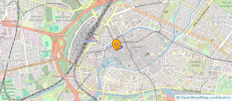 localisation de l'entreprise MONSIEUR PIERRE PLAUD à STRASBOURG