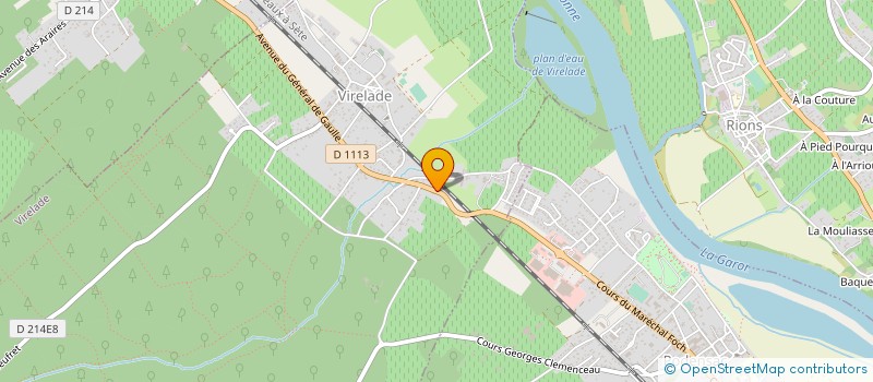 localisation de l'entreprise MONSIEUR PIERRE PLAULT  VIRELADE