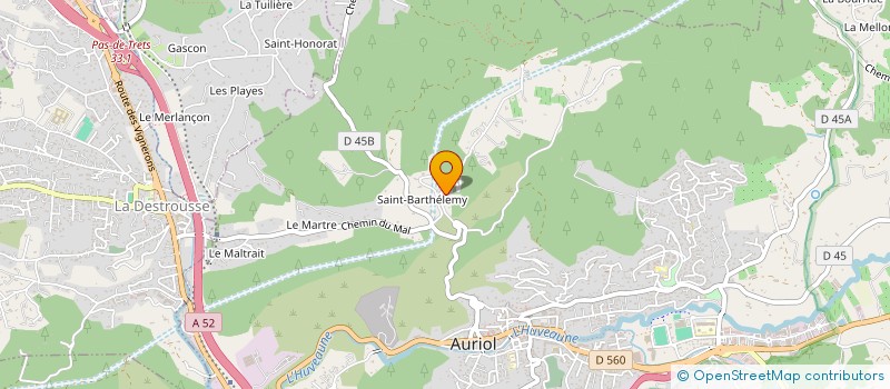 localisation de l'entreprise MONSIEUR PIERRE PLAZA à AURIOL